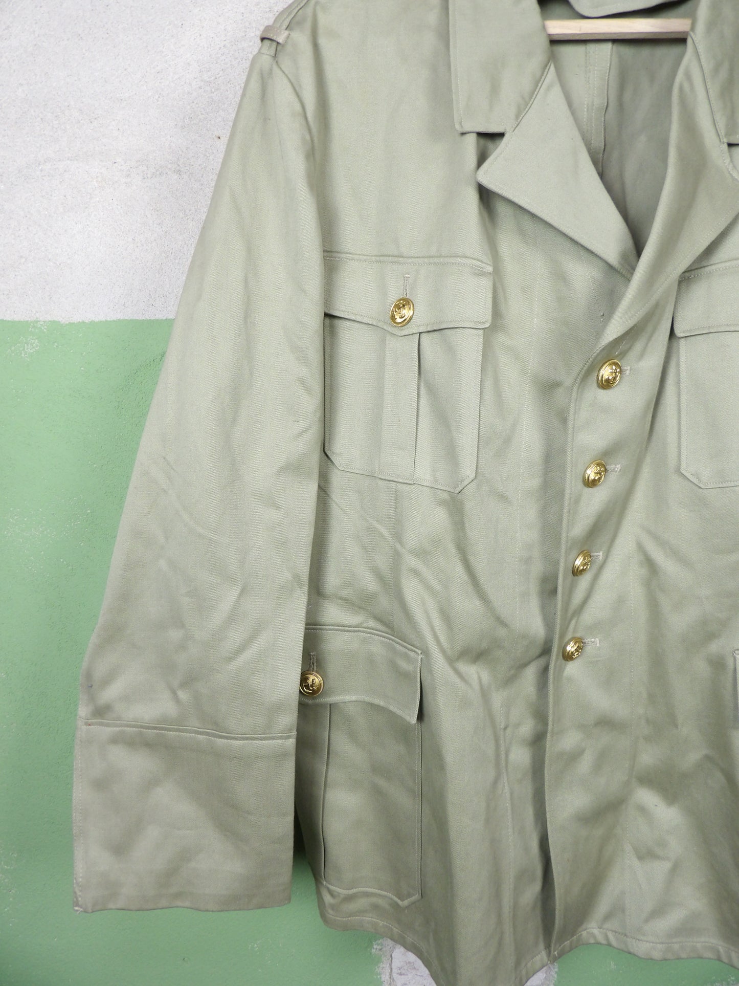 Unissued Bundesmarine Tropical Officers Service Jacket (L)