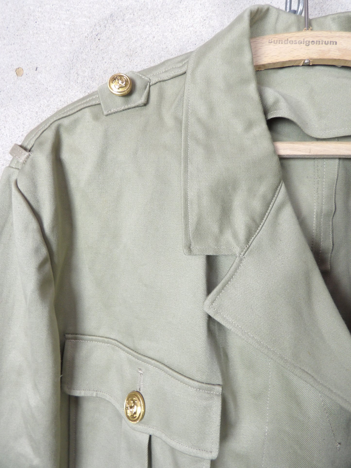 Unissued Bundesmarine Tropical Officers Service Jacket (L)