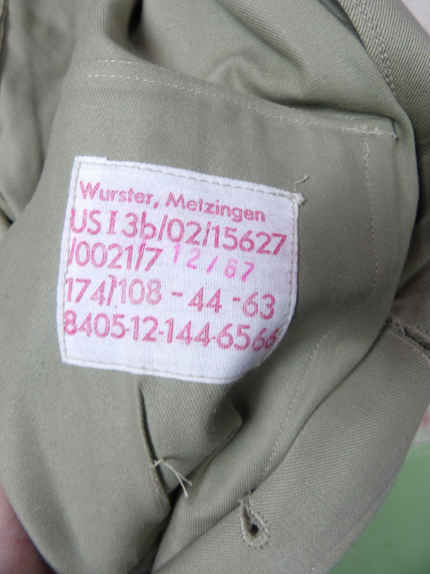Unissued Bundesmarine Tropical Officers Service Jacket (L)