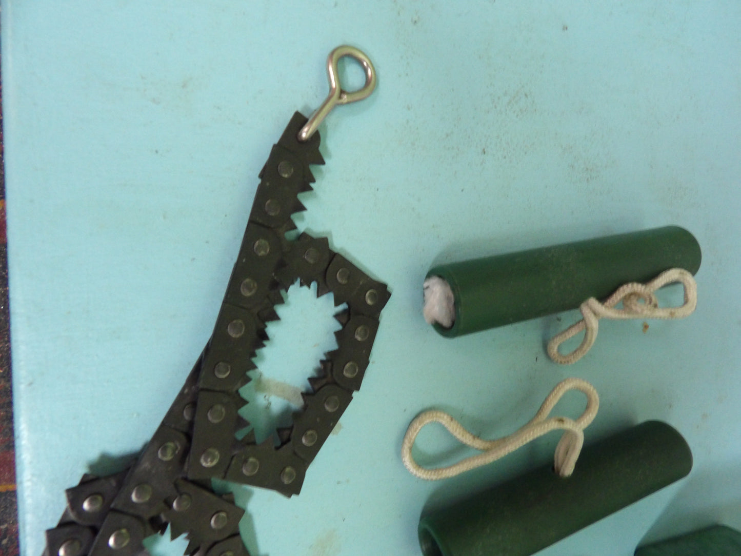 Russian Pocket Chain Saw Survival Tool Пила Карманная