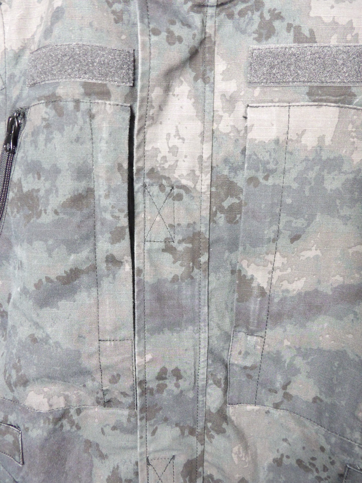Issued Grey Black "Wagner" Tactical Jacket Night ATACS Moss L