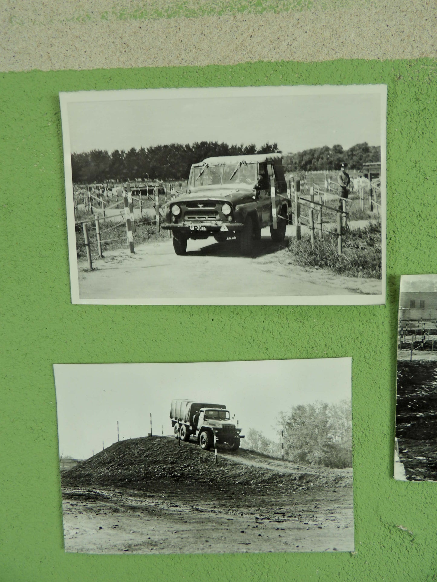 NVA / DDR Vehicle Training 3x Photo Set Original East German Military Photos