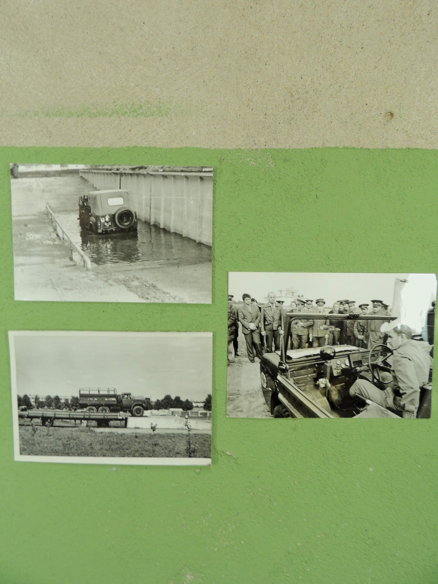 NVA / DDR Vehicle Training 3x Photo Set Original East German Military Photos