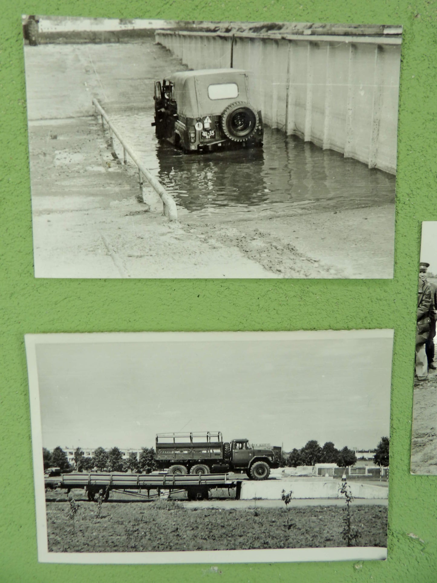 NVA / DDR Vehicle Training 3x Photo Set Original East German Military Photos