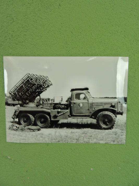 Large NVA / DDR Military Vehicle Photograph Original East German Army Print