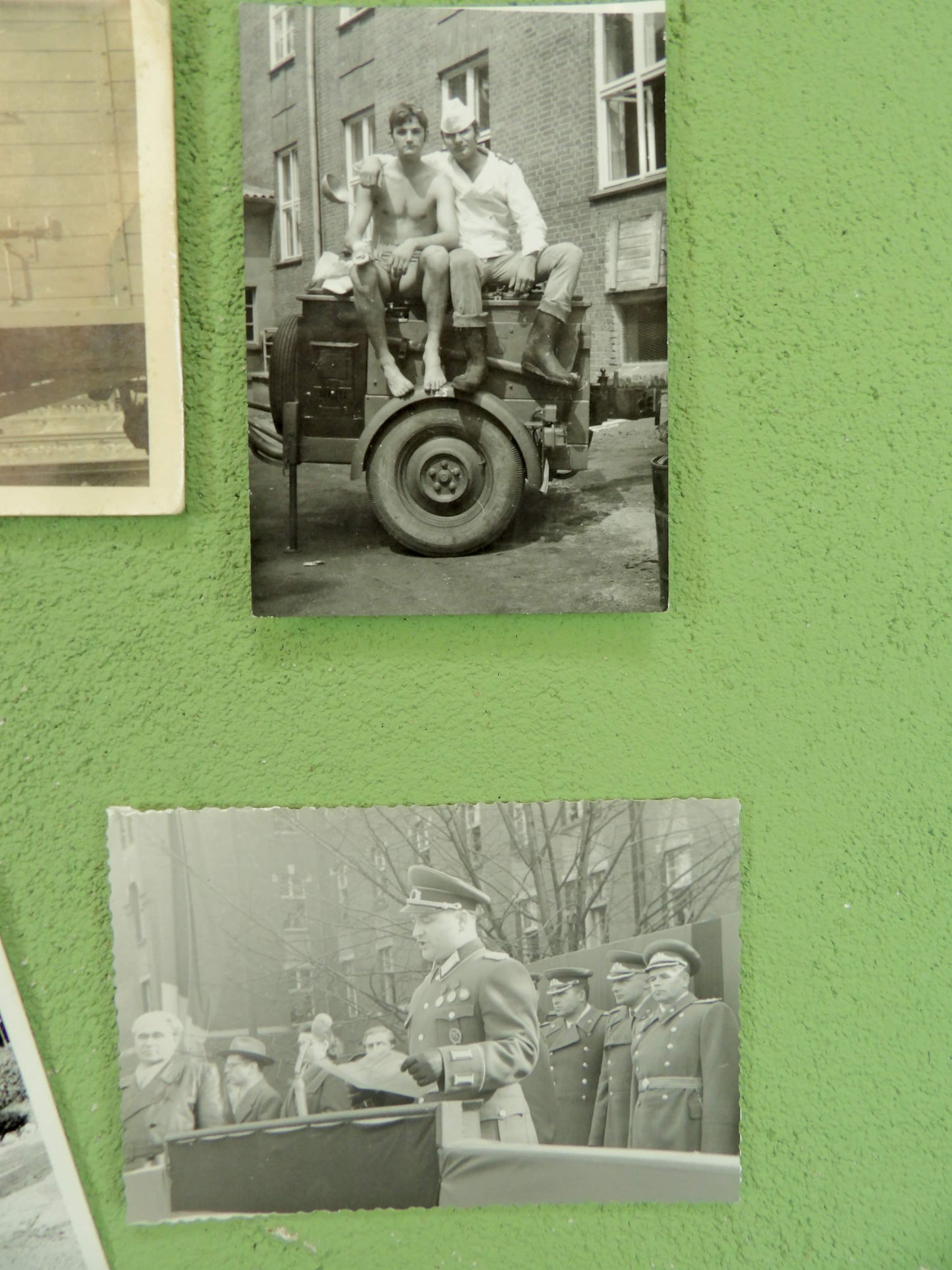 DDR / NVA Soldier Photo Bundle 4x Original East German Military Snapshots