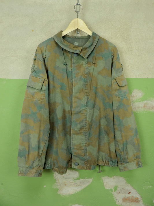 Issued DDR/NVA Scout Jacket M58 Blumentarn [size 3 : XL- regular)