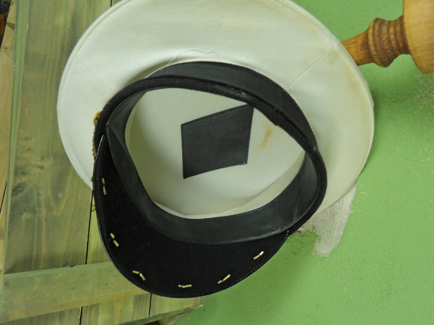 Repro Soviet Navy Officers Parade Visor Cap [58]