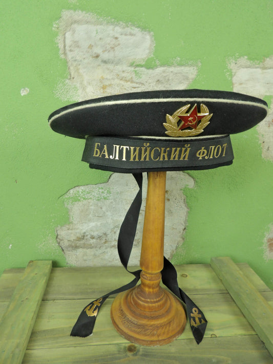 БАЛТИЙСКИЙ ФЛОТ Soviet Baltic Fleet Beskozyrka Cap [59]