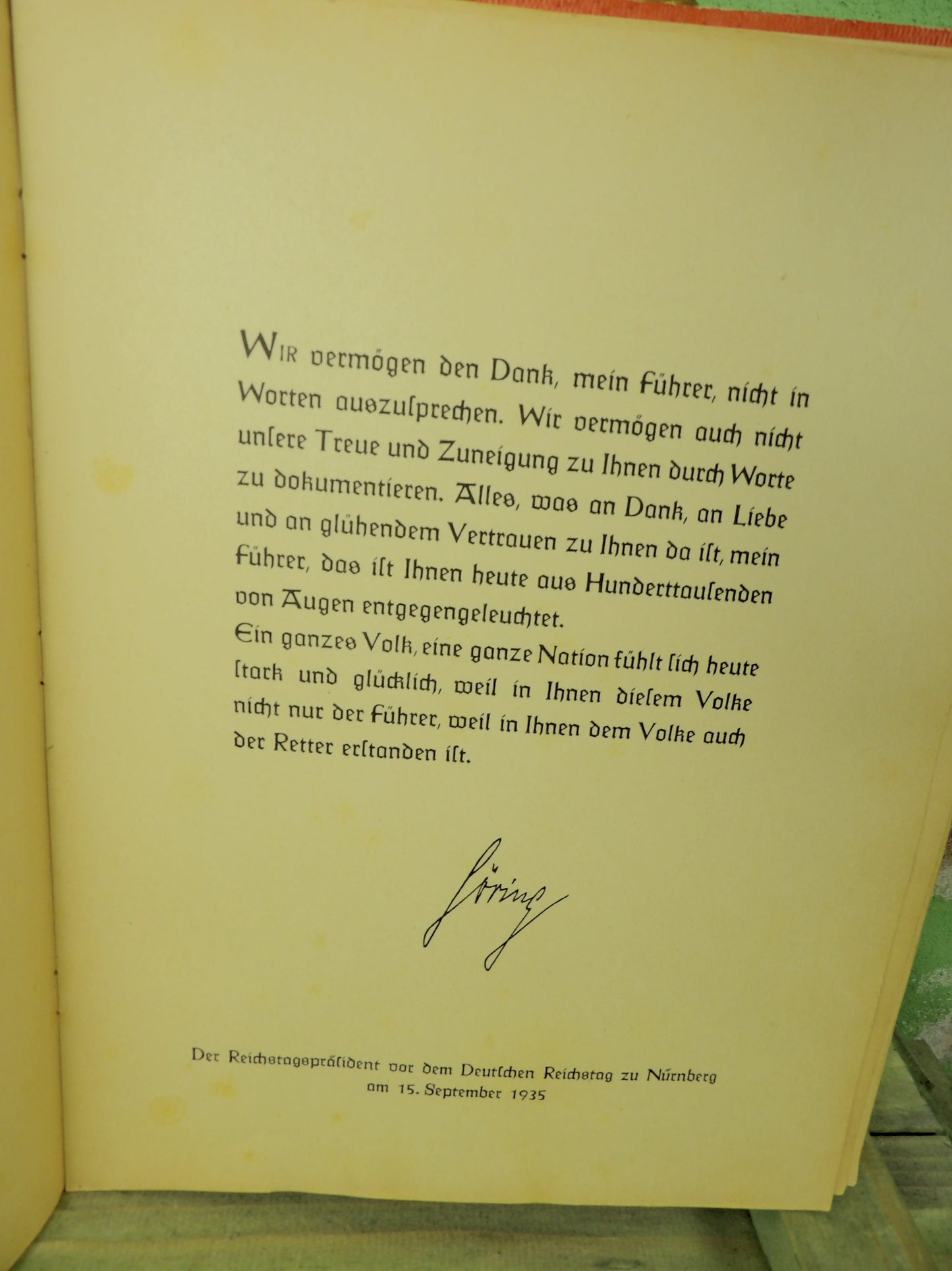 GRADE 2 1935 Book Adolf Hitler Bilder Aus Dem Leben Des Führers / Pictures from the life of the Führer.