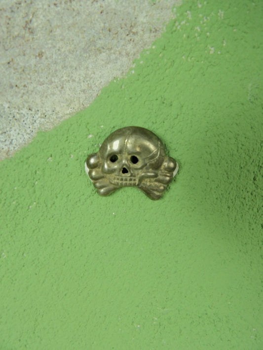 Early 1934 SA/SS Skull Cap Totenkopf Insignia
