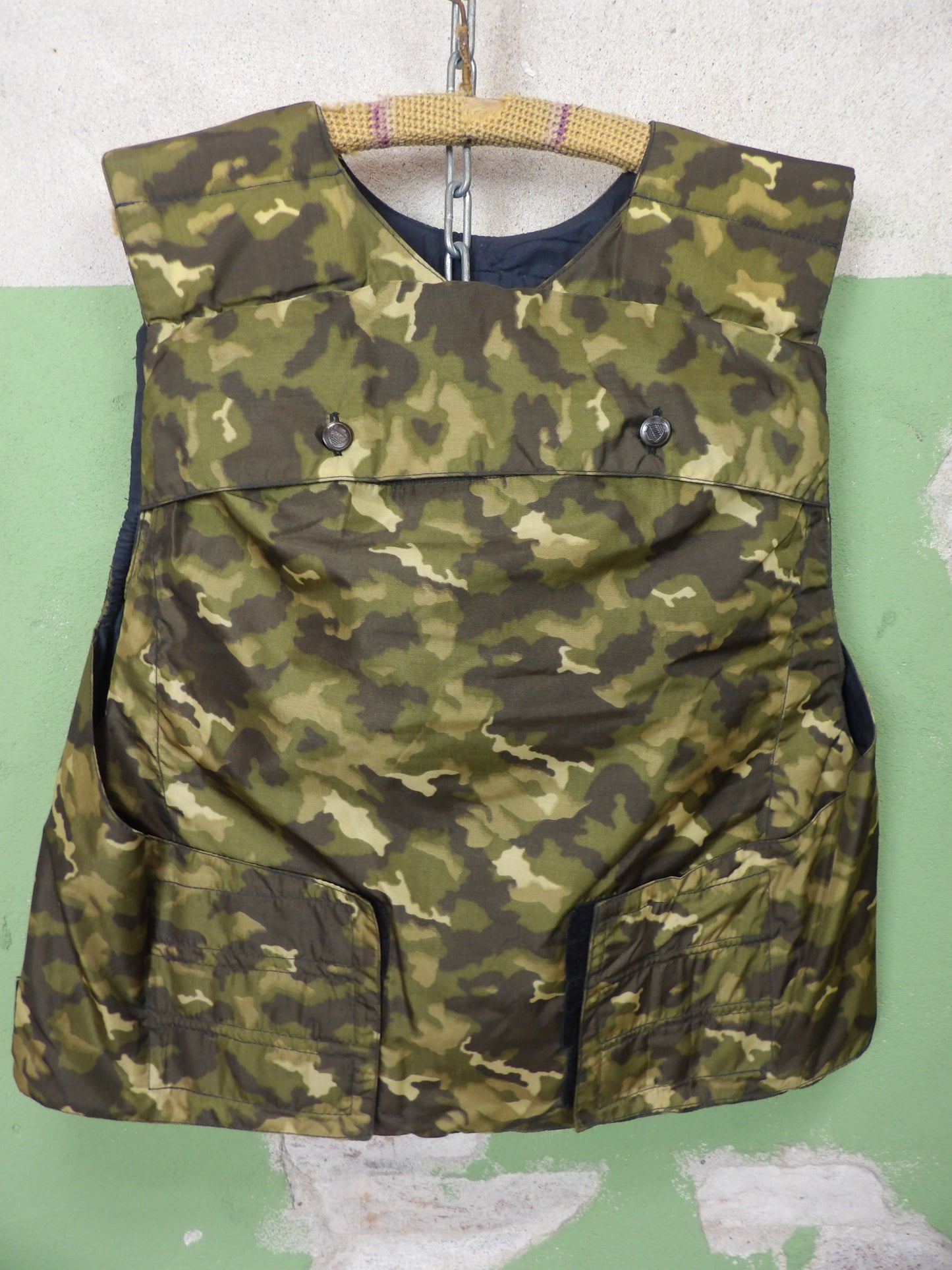 Unissued Russian SMK 1990 Modul 3 Brown Walnut Body Armor Cover