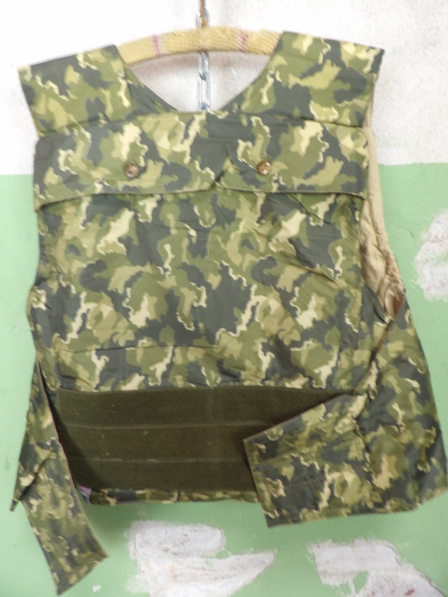Unissued Russian SMK 1990 Modul 3 Green Walnut Body Armor Cover