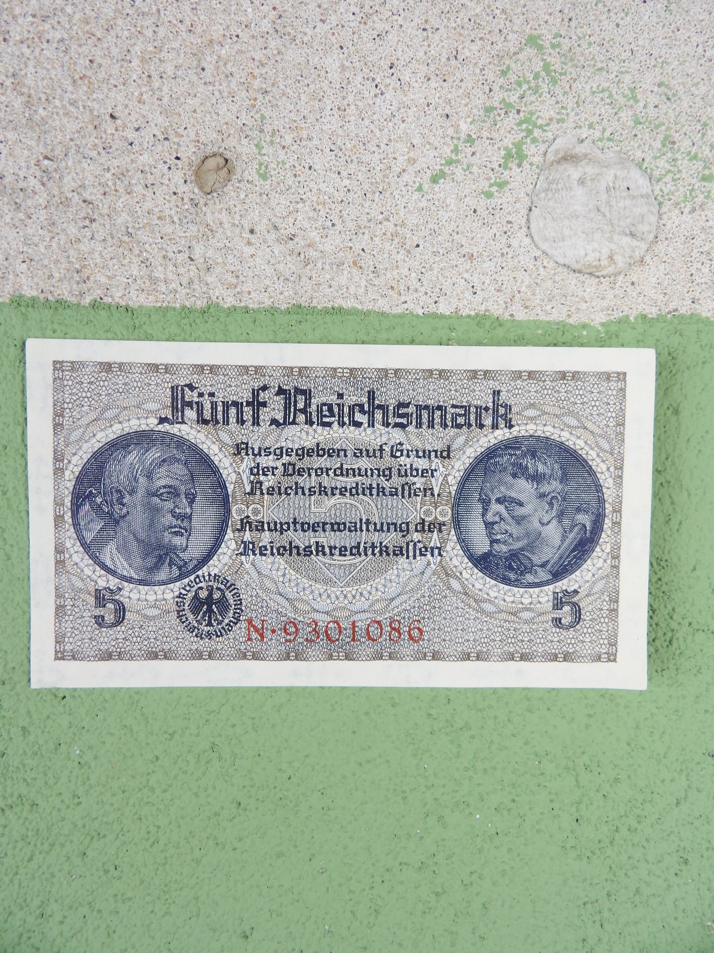 Third Reich Fünf Reichsmark 1940-1945