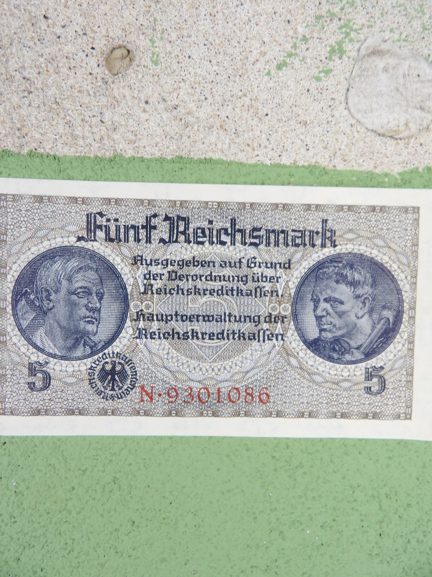 Third Reich Fünf Reichsmark 1940-1945