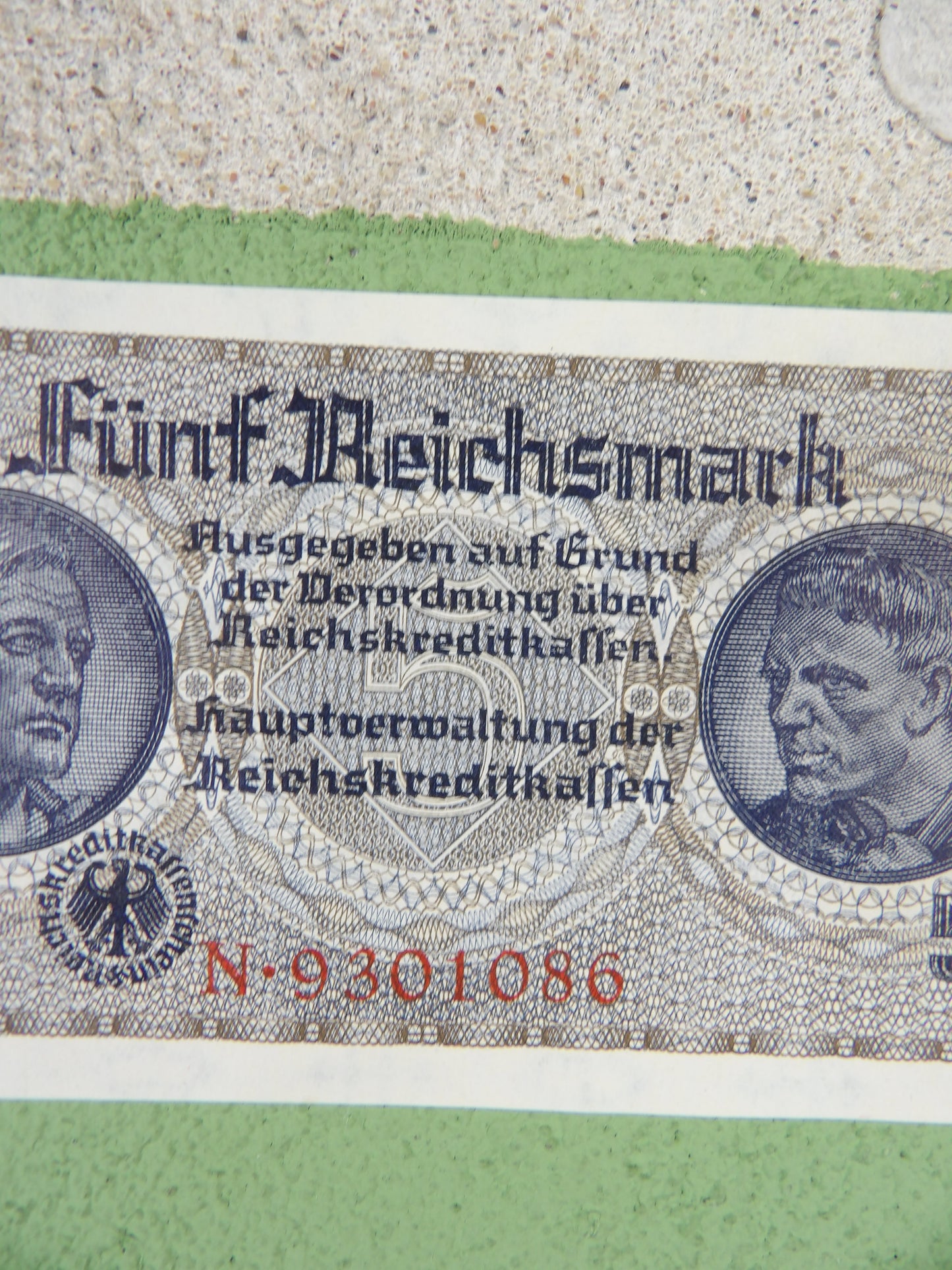 Third Reich Fünf Reichsmark 1940-1945
