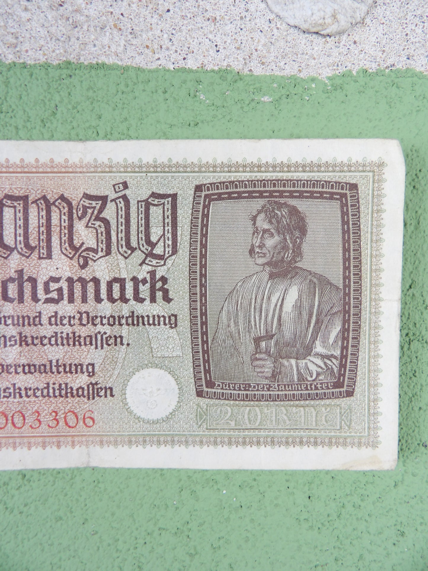 Third Reich 20 Wehrmacht Reichsmark 1944