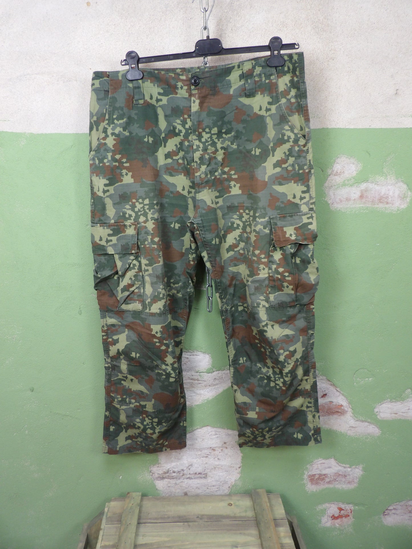 Issued Albanian Flecktarn Field Pants [L-Long]