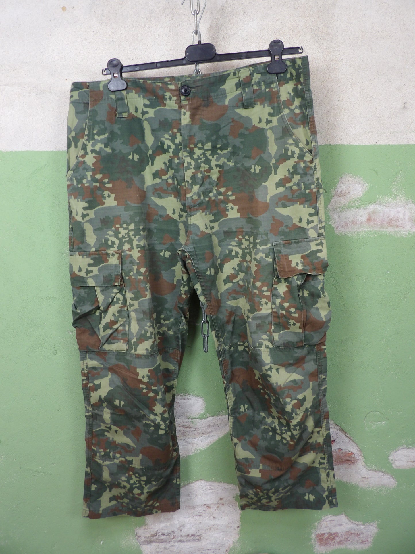 Issued Albanian Flecktarn Field Pants [L-Long]