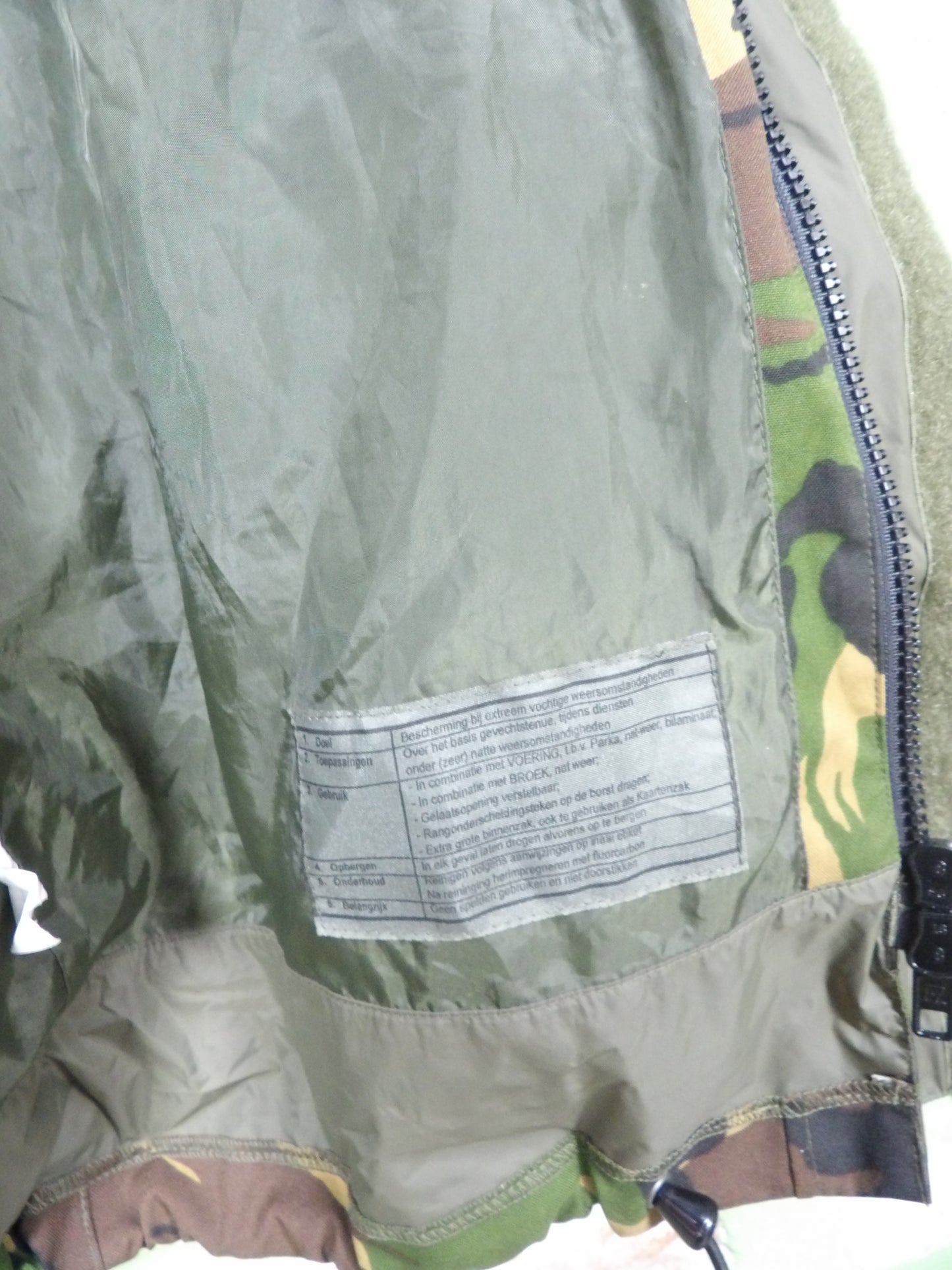 Issued Dutch Army DPM KL Smock VeVa L-XL-long