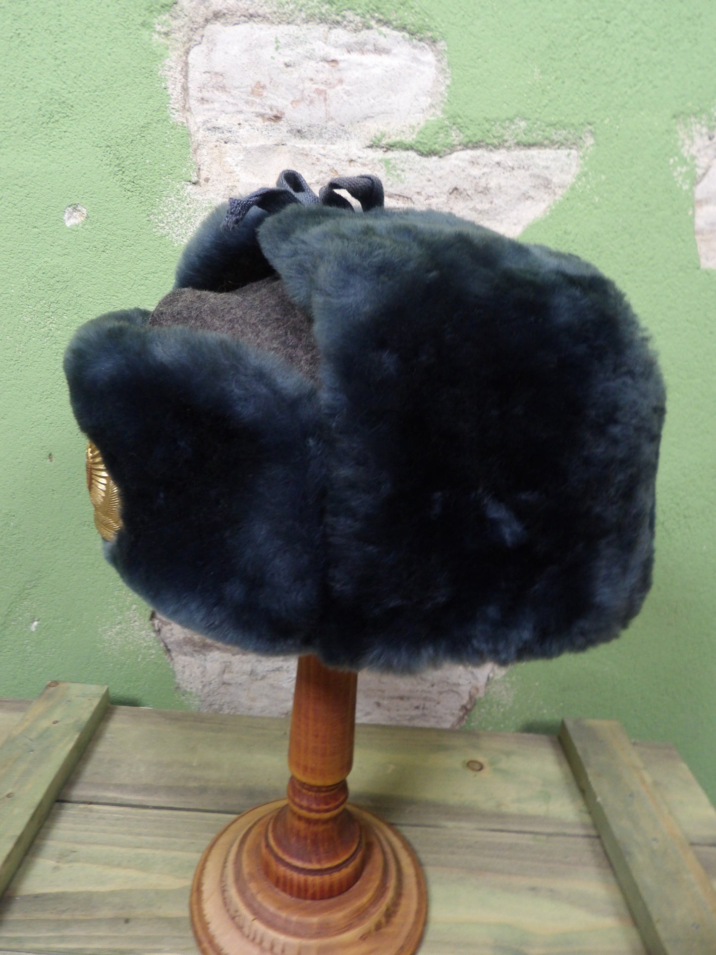 Unissued 1988 Soviet Militsiya Police Fur Ushanka [58]