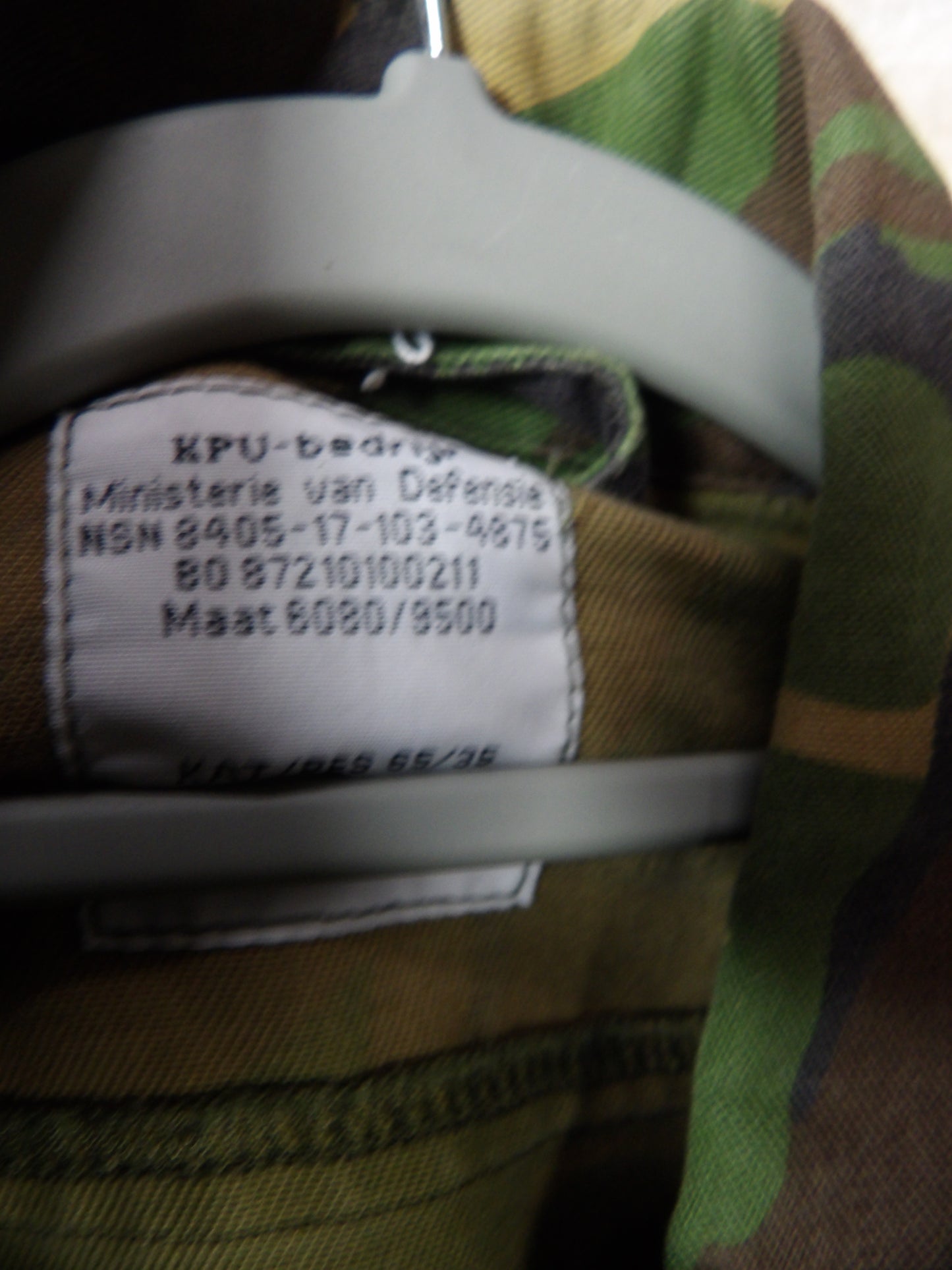 Unissued Dutch DPM Army Field Jacket [M-L-Regular)