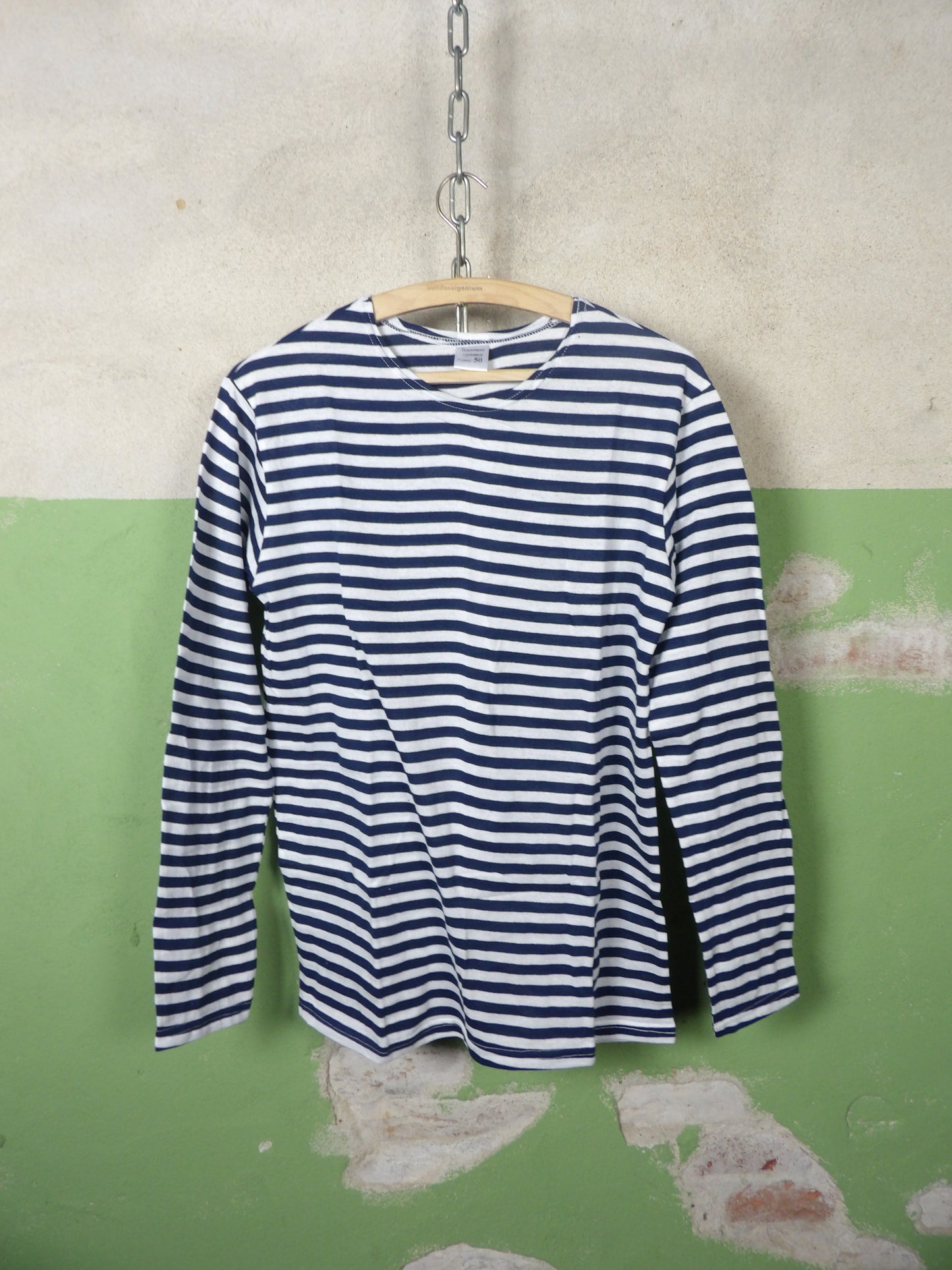 Telnyashka Navy Dark Blue Summer Long-Sleeve Shirt
