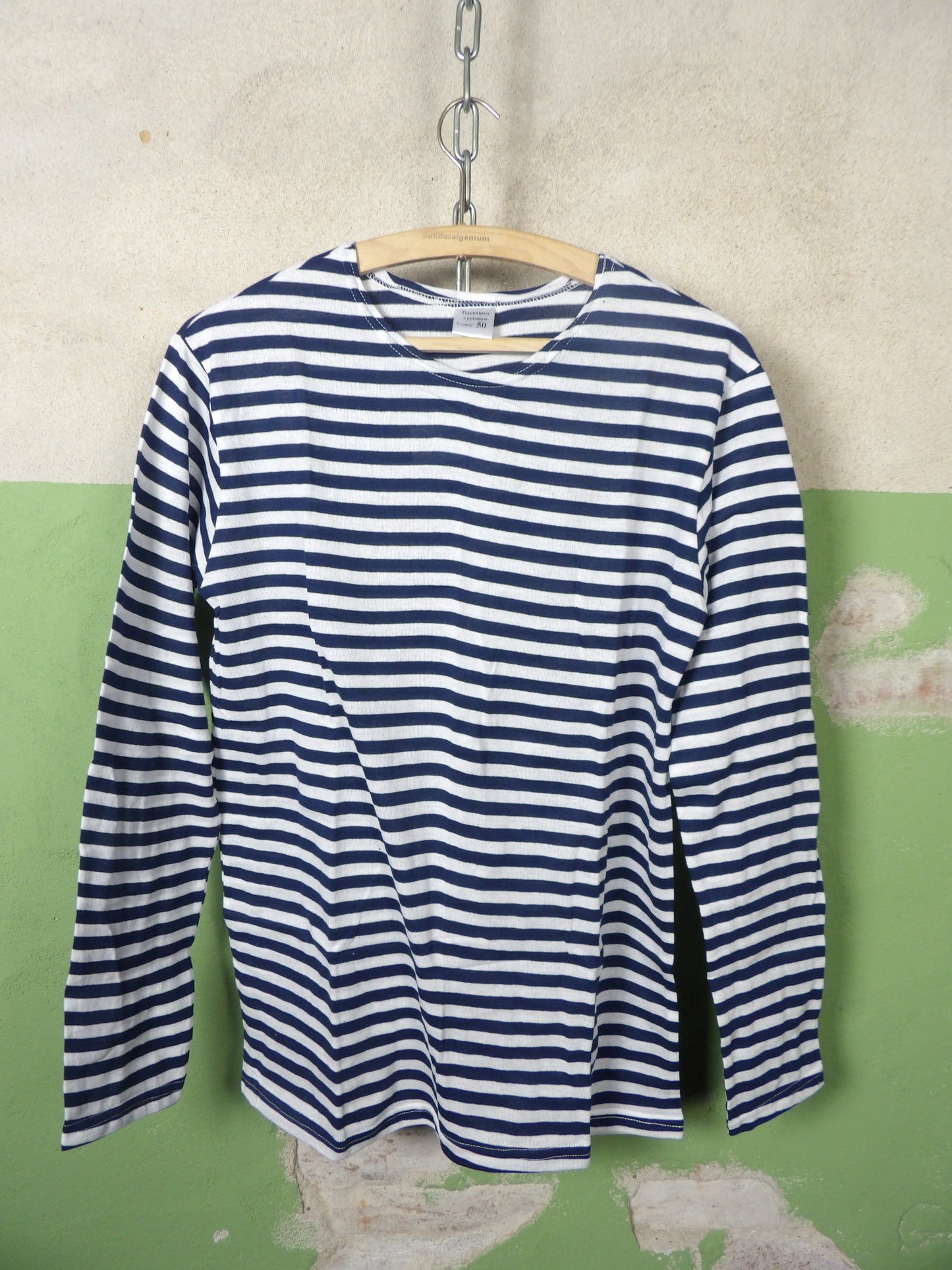 Telnyashka Navy Dark Blue Summer Long-Sleeve Shirt