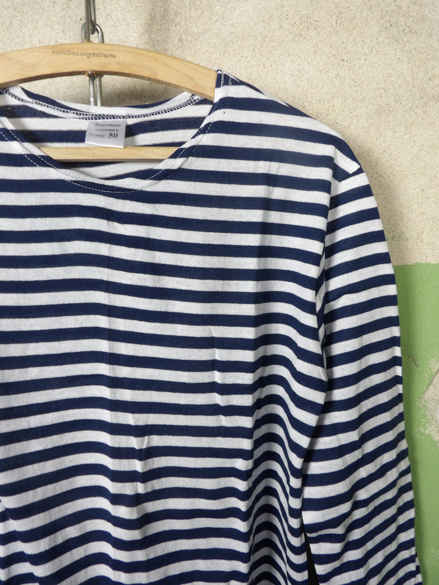 Telnyashka Navy Dark Blue Summer Long-Sleeve Shirt