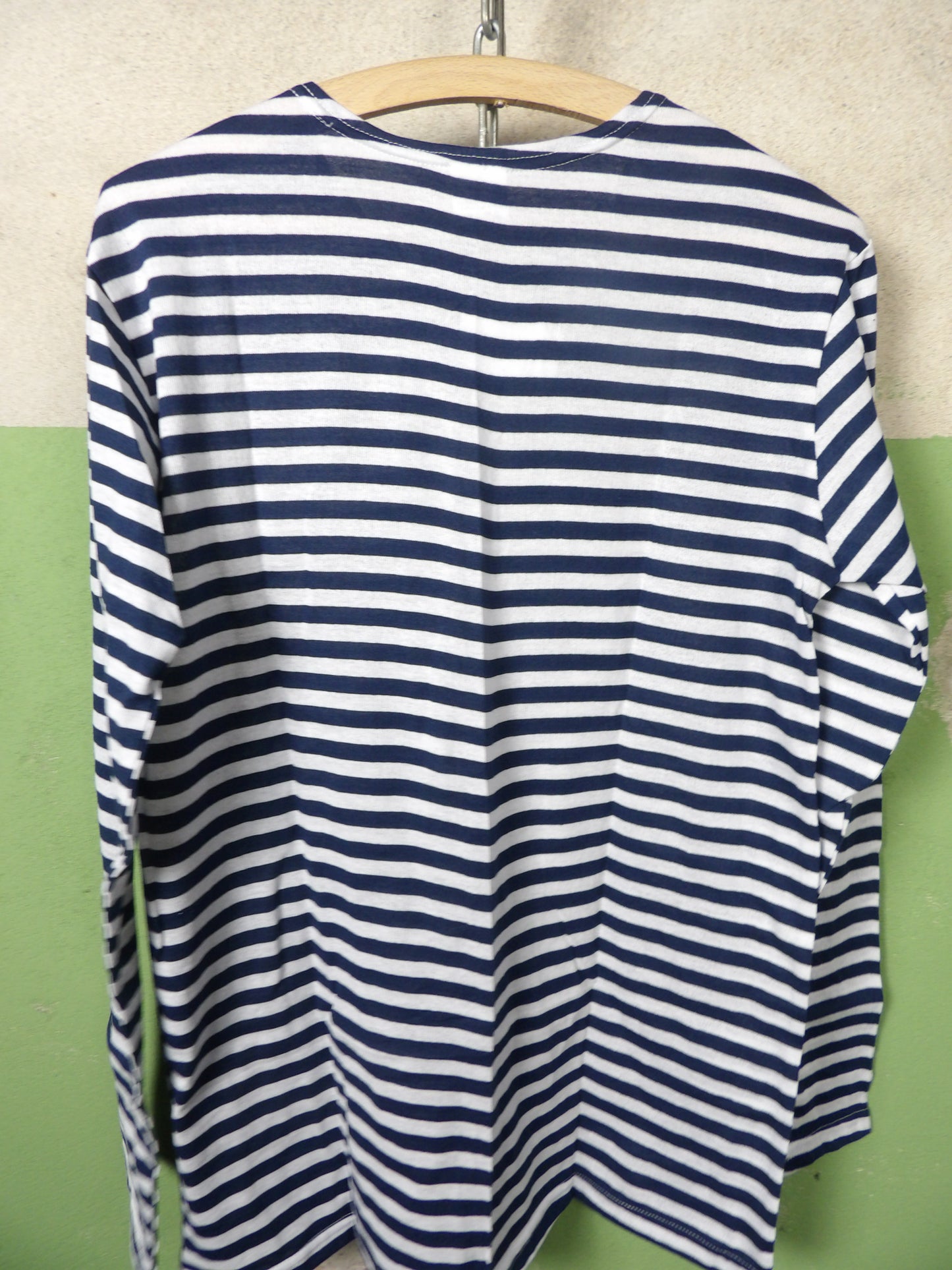 Telnyashka Navy Dark Blue Summer Long-Sleeve Shirt