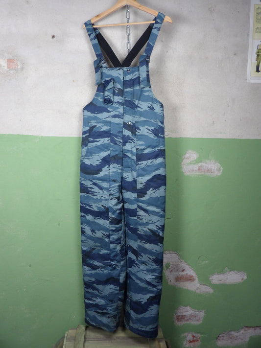 Unissued 1995-2010 Russian OMON Blue Kamysh Semi-Coveralls Winter Pants