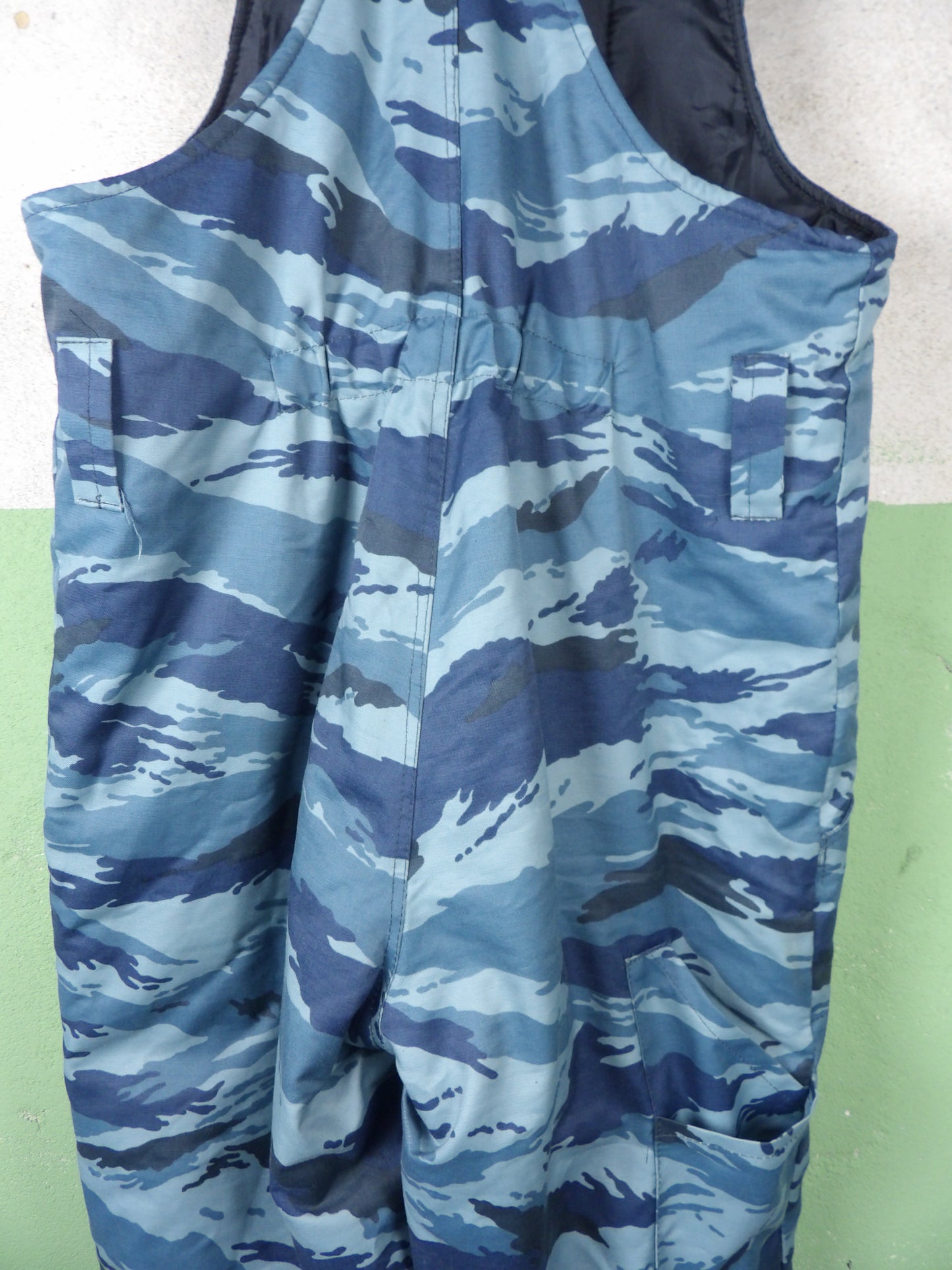 Unissued 1995-2010 Russian OMON Blue Kamysh Semi-Coveralls Winter Pants