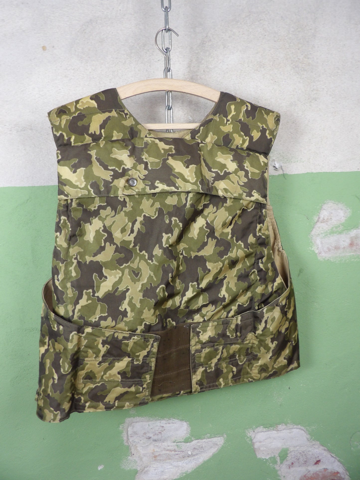 Unissued Russian NPO-SM SMK 1990 Modul 3 Walnut Body Armor Cover
