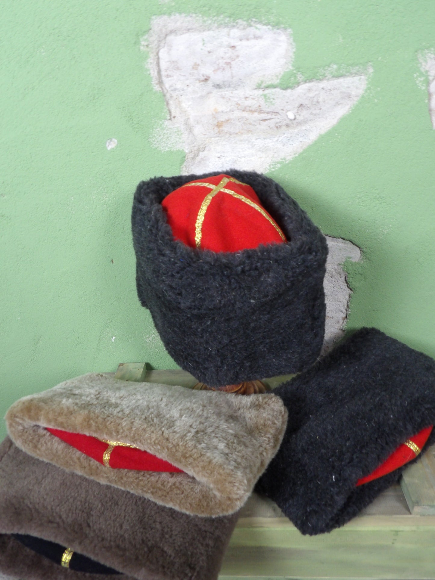 Cossack Papakha (Grey & Brown)