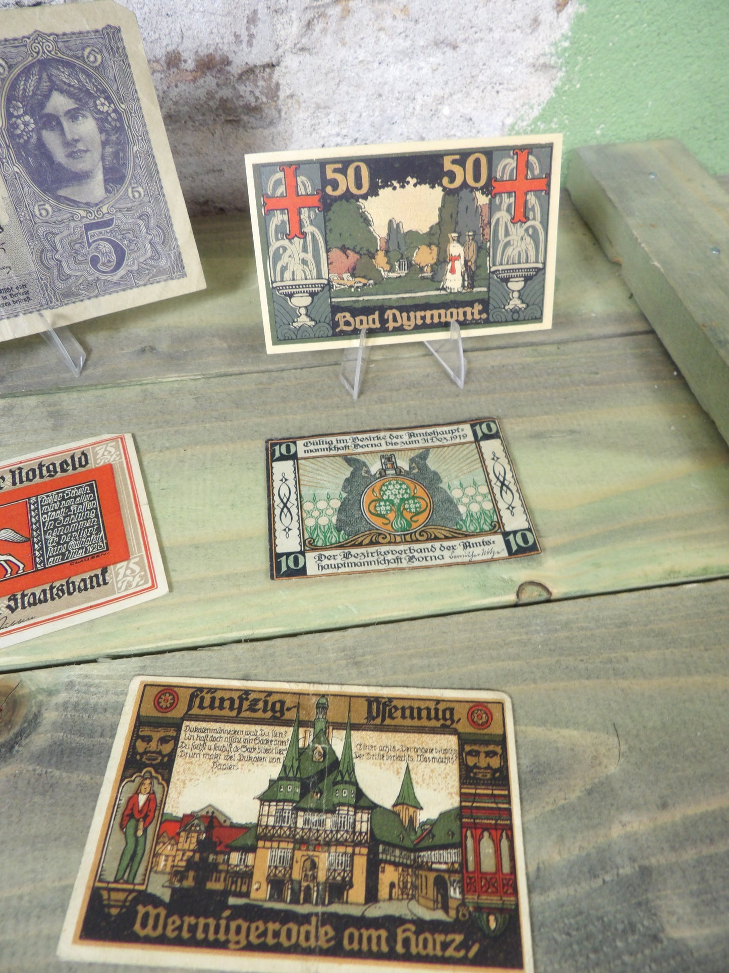 1918-1923 German Weimar Notgeld / Emergency Money Bundle set