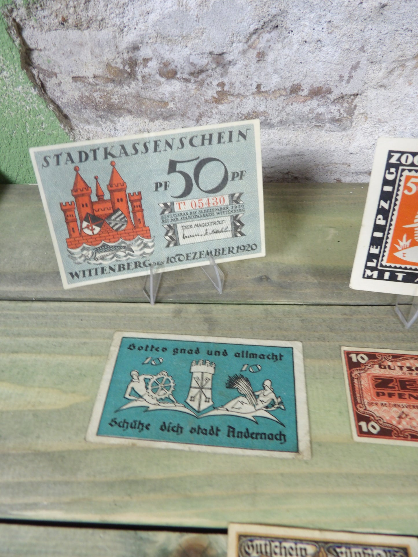1918-1923 German Weimar Notgeld / Emergency Money Bundle set