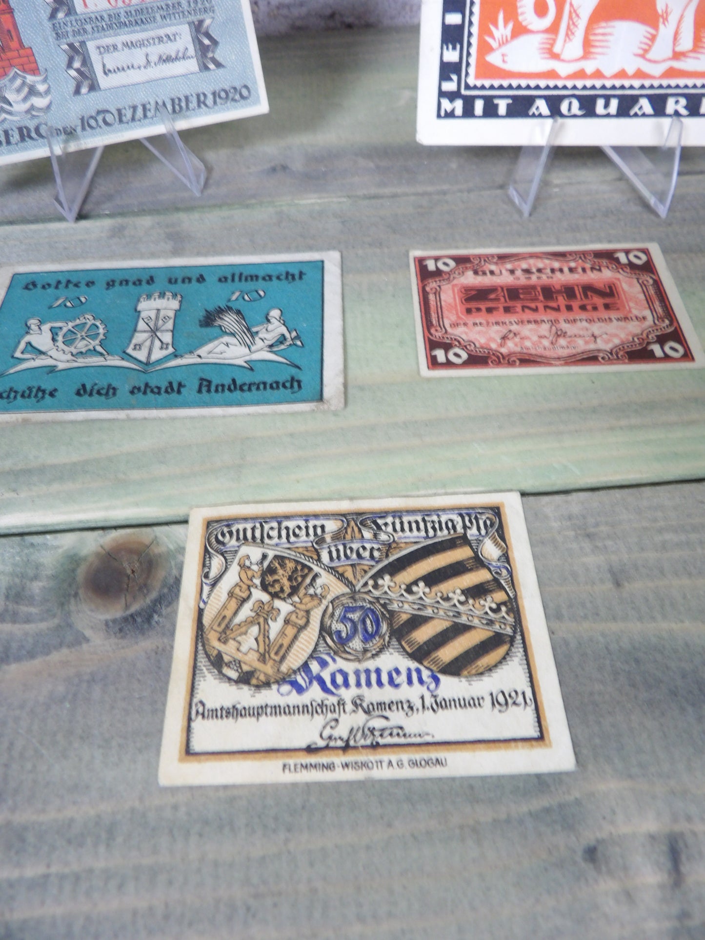 1918-1923 German Weimar Notgeld / Emergency Money Bundle set