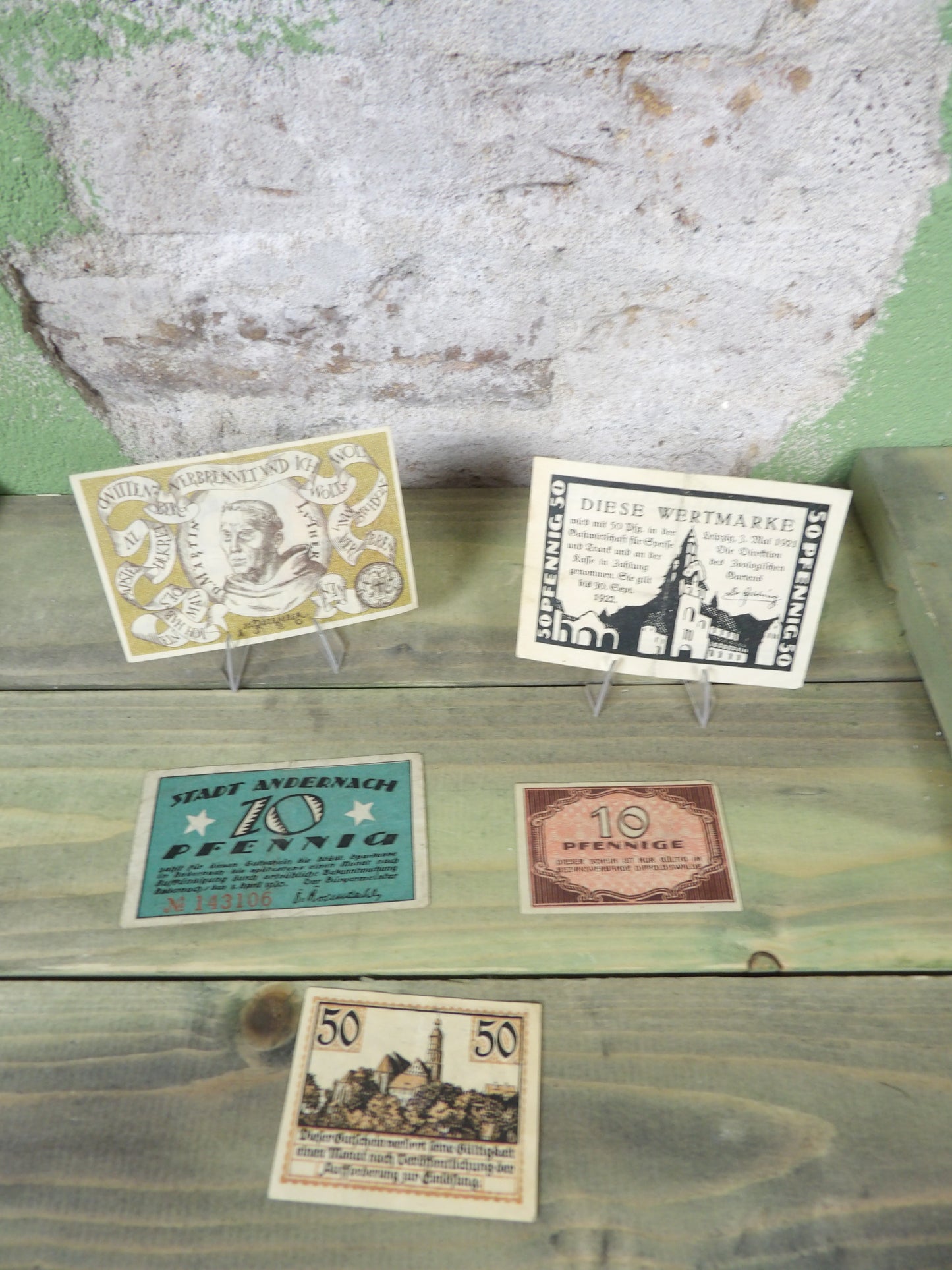1918-1923 German Weimar Notgeld / Emergency Money Bundle set