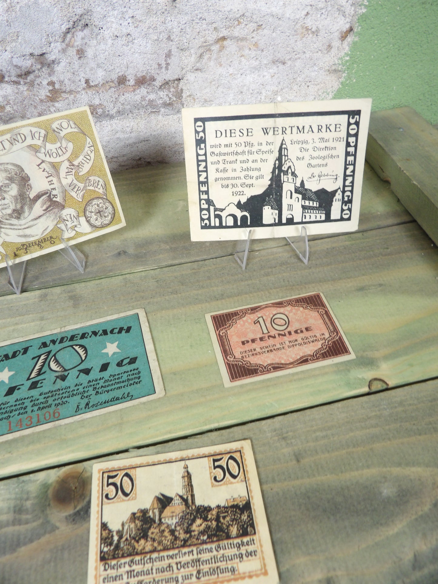 1918-1923 German Weimar Notgeld / Emergency Money Bundle set