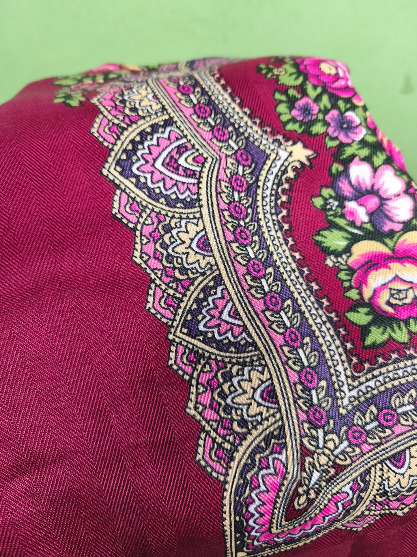 Pavlovo Posad Platok Scarf / Платок / Slavic Floral Shawl (9 colours)