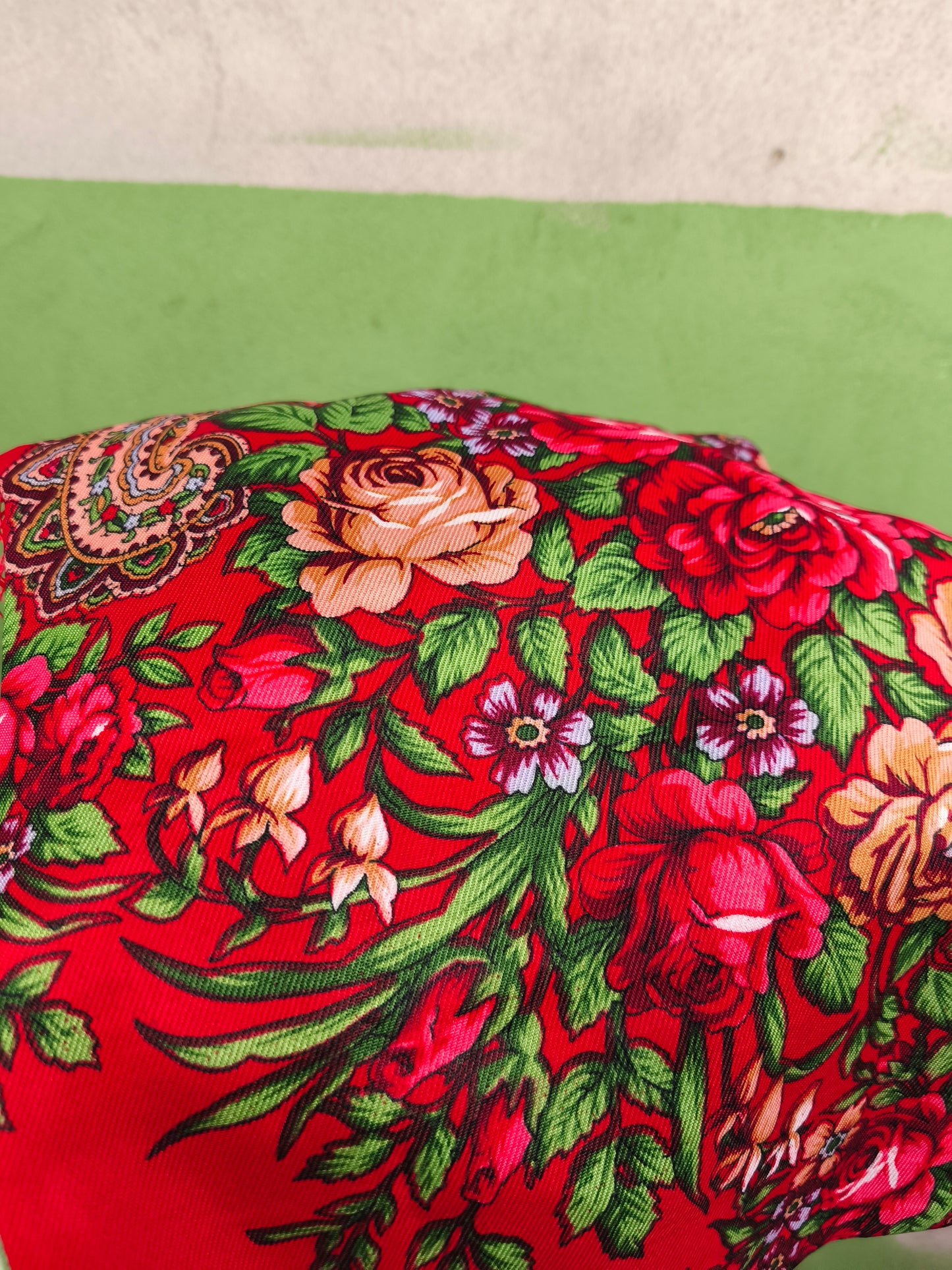 Pavlovo Posad Platok Scarf / Платок / Slavic Floral Shawl (9 colours)