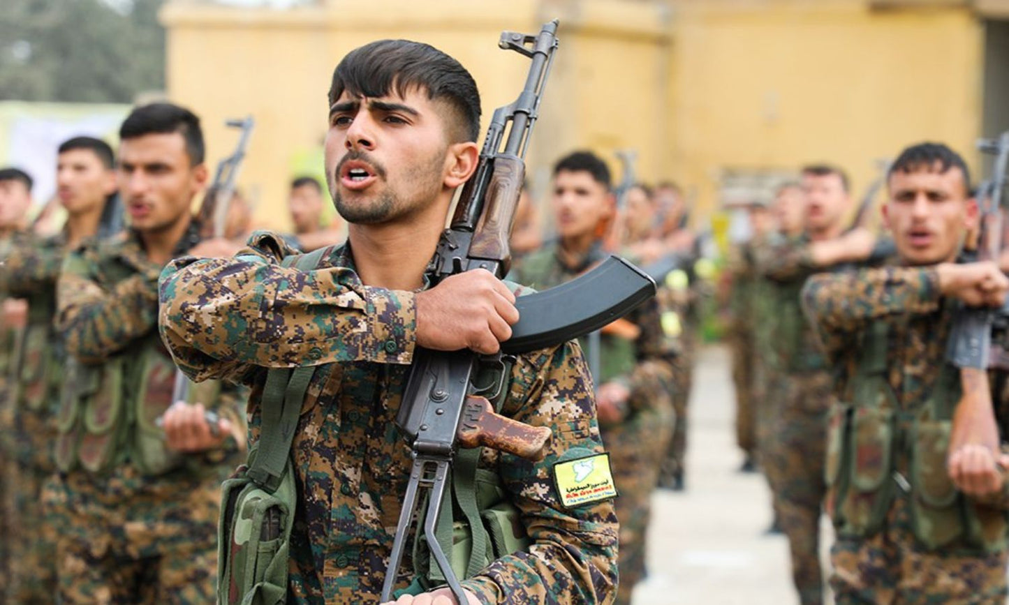 Patch: SDF Kurdish Lead Syrian Democratic Forces