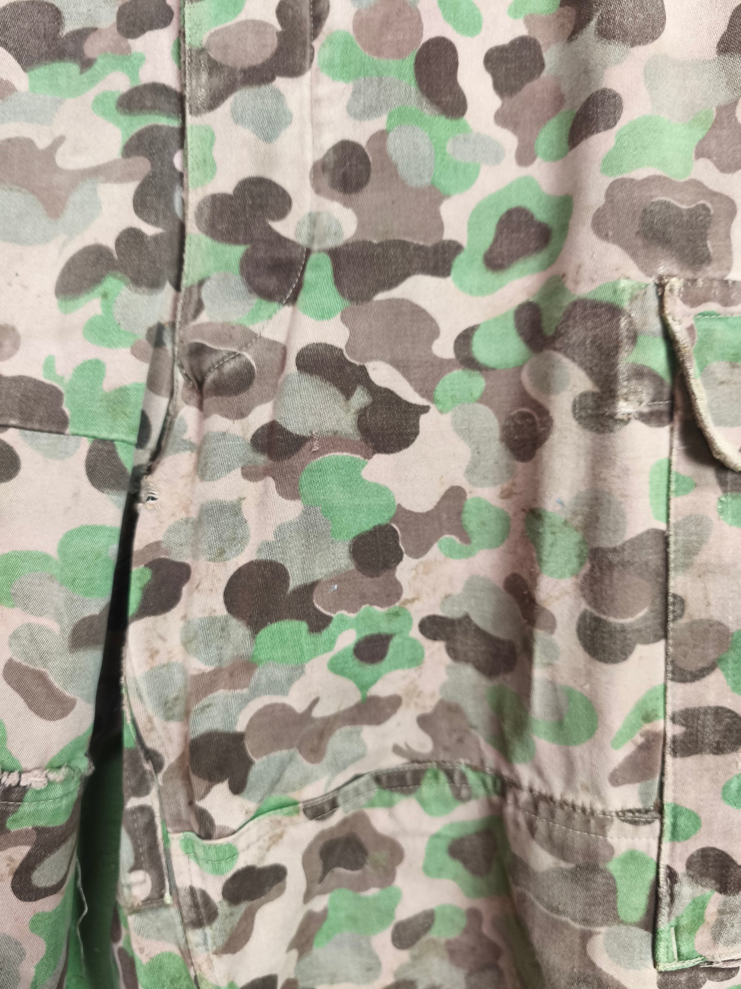 Issued Austrian Army Pea Dot / Erbsentarn Field Pants [S-Long]
