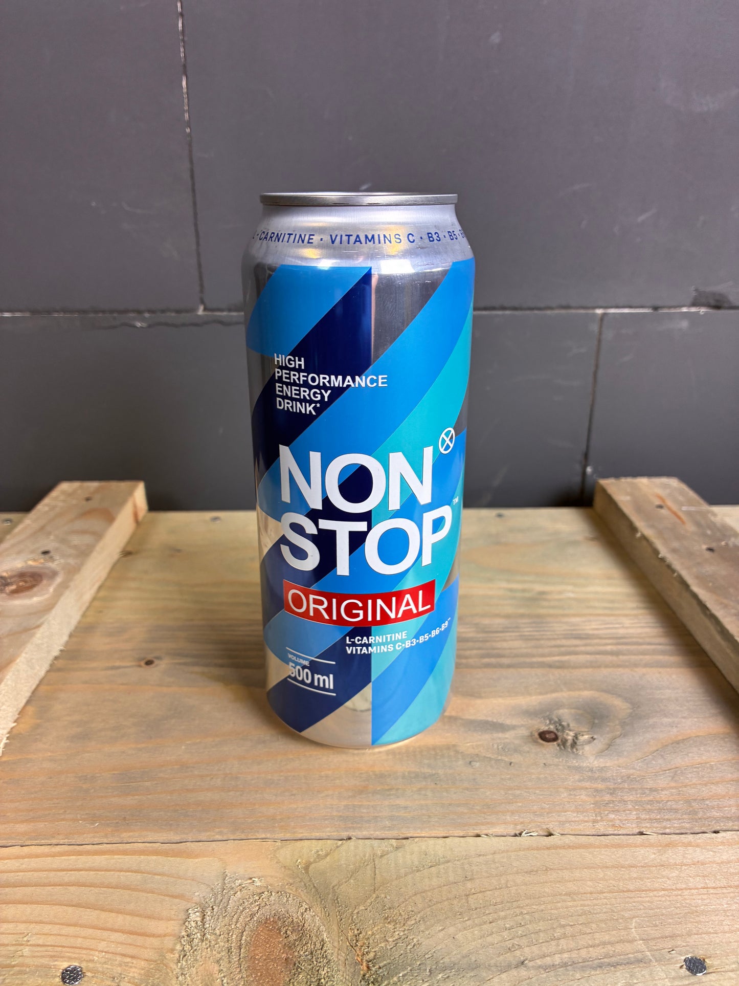 Ukrainian NON STOP Original Energy Drink 0.5L – Classic S.T.A.L.K.E.R. Drink [INTERNATIONAL SHIPPING]