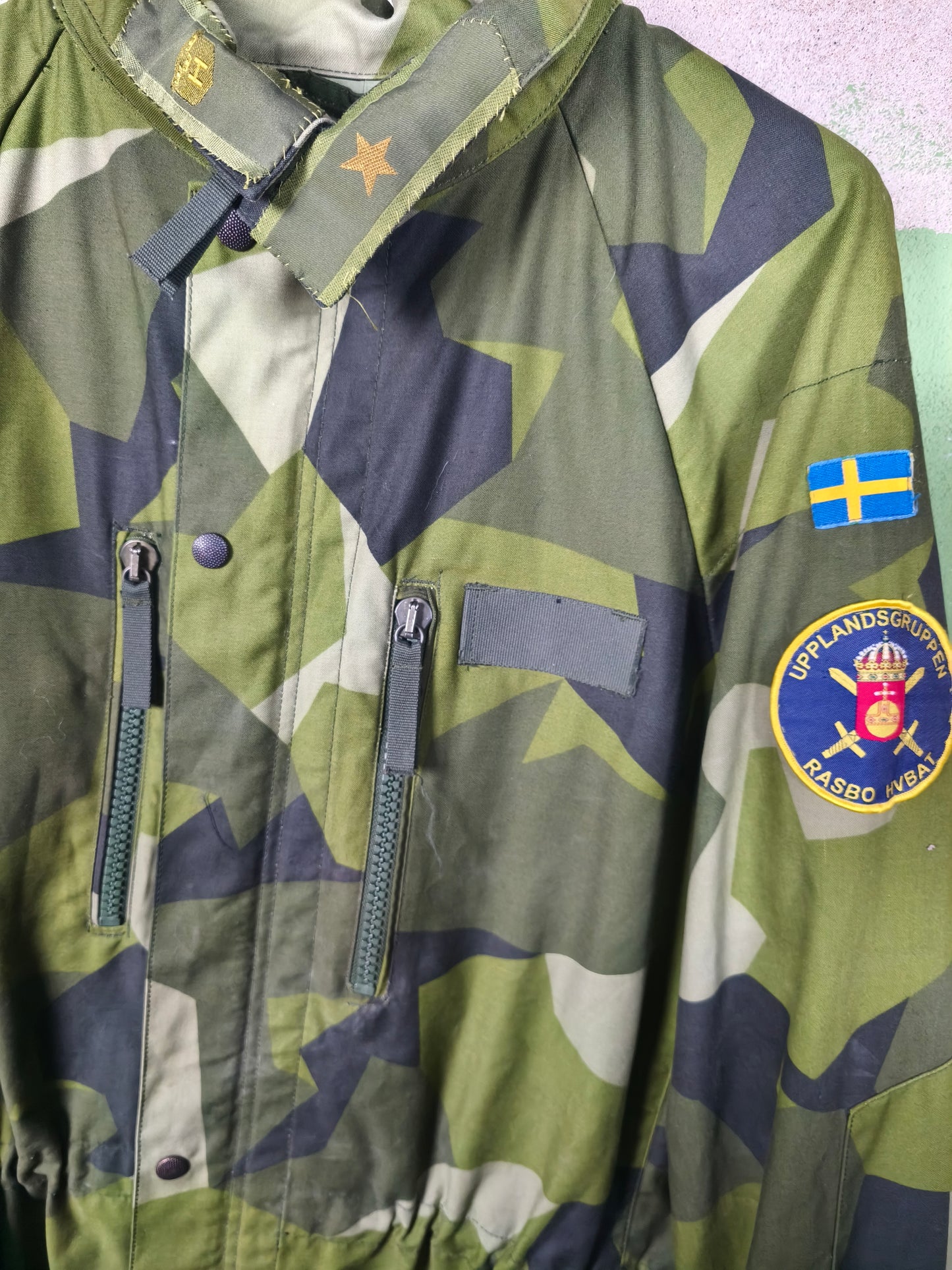 Issued Swedish m90 Parka - Second Lieutant Upplandsgruppen // M- 205cm / 6'7''//
