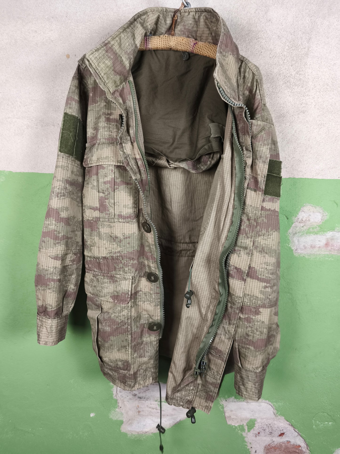 Issued Turkish M2008 "NANO" Paratrooper Parka