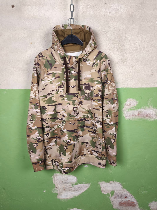 Ukrainian 72th Seperate Mechanized Brigade 'Black Zaporozhians' Hoodie [L]