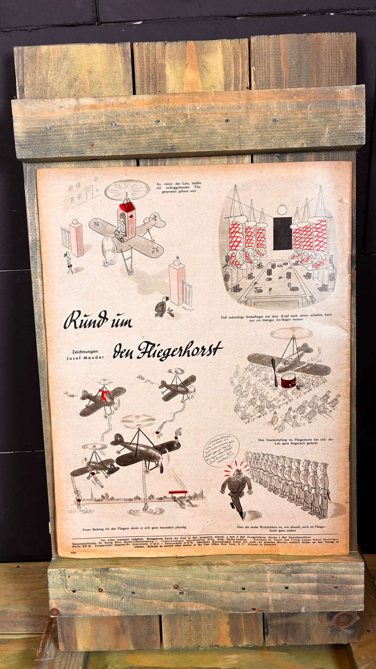1939-'44 Der Adler Third Reich German Luftwaffe Magazine