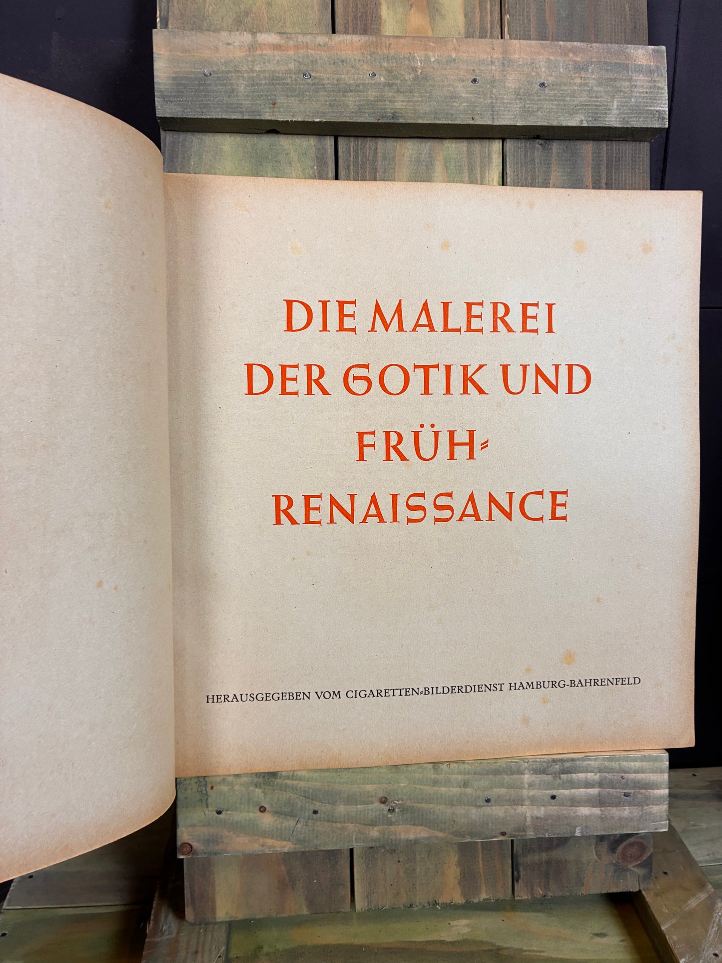 1938 German Gothic & Early Renaissance Art - Illustrated Album