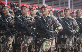 Indonesian KOPASSUS (SF) "Flowing Blood" Camouflage Combat Shirt L